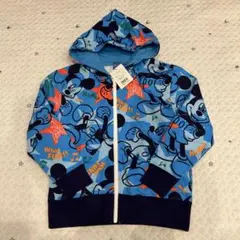 【7777】東京ディズニーリゾート ミッキーパーカー　130cm 新品