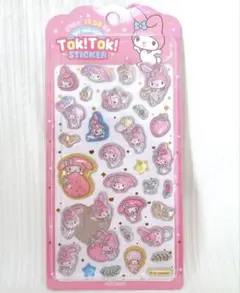 ★韓国限定 サンリオ マイメロ 3D立体 ぷくぷくシール ボンボンドロップ★