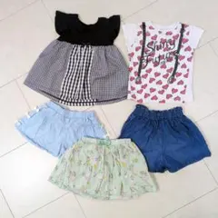 子供服 女の子セット売り（まとめ売り）夏用　普段使用