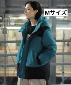 Niko and… ニコアンド エアコンダウン配色ブルゾン ダウンジャケット