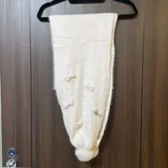 リズリサ　LIZ LISA マフラー　リボン　ピンク　ハートチャーム