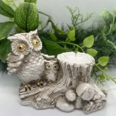 ⭐️フクロウ台座　置物　スフィア⭐️