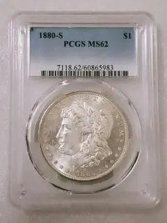 PCGS MS61 1882年 ニューオリンズ製 モルガンダラー - メルカリ