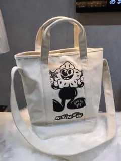 【未使用✨】KENZO ケンゾー BOKE BOY 2way トートバッグ 白のサムネイル