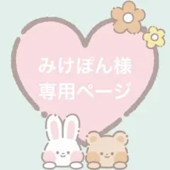 みけぽん様 オーダー1点