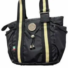 未使用級】✨ Orobianco トートバッグ アリンナ ネイビー✕レッド