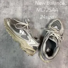 New Balance ニューバランス ML725AA グレー 24