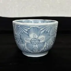 初期様式　そば猪口　鳥に枝垂れ柳　唐辛子かも？美品！古伊万里 古伊万里 蕎麦猪口 – 逢季荘