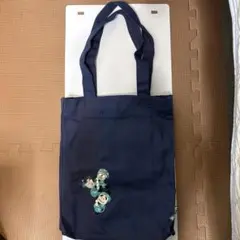 忍術学園 トートバッグ ネイビー　忍たま乱太郎　グラニフのサムネイル