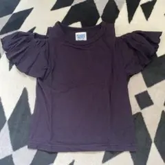 RUGGED WORKS 肩出しフリル袖 Tシャツ 100のサムネイル