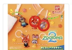 未開封♡ズートピア2めじるしアクセサリー　ジュディA＆ニックA 2種セット