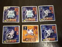 ゲンガー　ゴース　ゴースト　進化系シール　計6枚