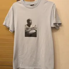 2PAC Tシャツ ライトブルー