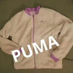 Puma リバーシブルジャケット　ピンク/ホワイト