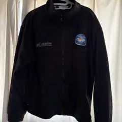 Columbia XL Men's 00sブラックフリースジャケット 古着