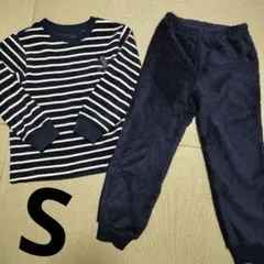 UNIQLO ディズニー ミッキー フリース パジャマ 上下セット