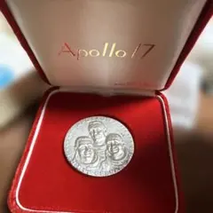 Apollo 17 記念メダル赤いケース付き 2026年最新】アポロ 銀貨 純銀の人気アイテム - メルカリ