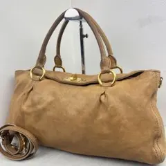 希少✨ MIU MIU ミュウミュウ ハンドバッグ ショルダーバッグ 2way