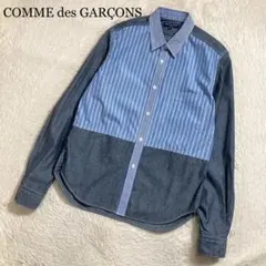 90s COMME des GARÇONS HOMME 切替シャツ 田中オム - メルカリ