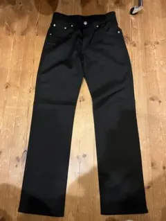 EDWIN 503ブラック ストレートデニム