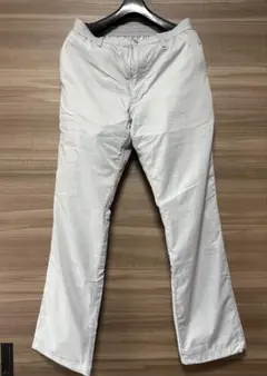 adidas グレー 3本ラインパンツ Lサイズ