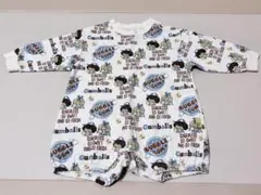 make your day バブルガム柄ロンパース 80cmのサムネイル