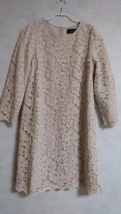 ユナイテッドアローズのレース 長袖 ワンピース