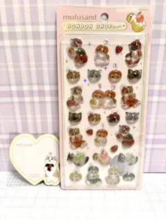 mofusand モフサンド ボンボンドロップシール B フルーツにゃん - メルカリ