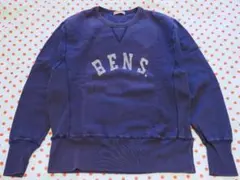 ◆90s ベンデイビス アーチ ロゴ カレッジ スウェット トレーナー 着用2回のサムネイル