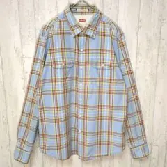 LEVI'S　チェック長袖シャツ　古着　レギュラーカラー