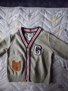 GAP ベビー カーディガン 12-18ヶ月 グレー