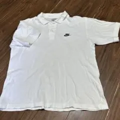 Nike ホワイト ポロシャツ M