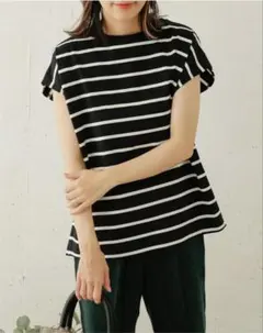 【新品未使用】アーバンリサーチドアーズ　ボーダータックフレンチプルオーバー