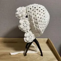 ボンネット　バラクラバ　ハンドメイド