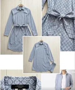 WEEKEND MaxMara ストライプ 刺繍 シャツ - メルカリ