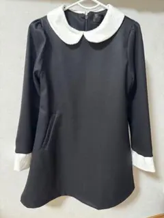 即日発送　フォーマル　セレモニー　ワンピース　襟付きワンピース　120