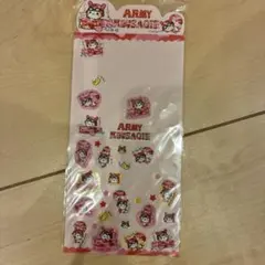 アーミーこうさぎ　シール　平成レトロ