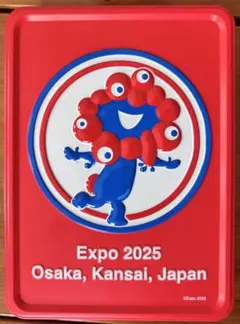 大阪万博 Expo 2025 ミャクミャク 空き缶　菓子缶