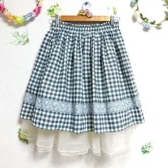 アクシーズファム　チェック　スカート