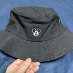 東京ディズニーリゾート ミッキー バケットハット 黒 58cm