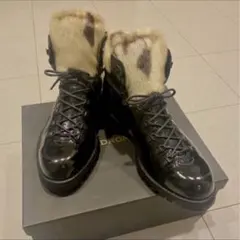 【全国限定15足】PADRONE アザラシファーパテントレザートレッキングブーツのサムネイル