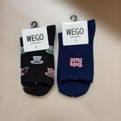 WEGO ソックス 2点セット