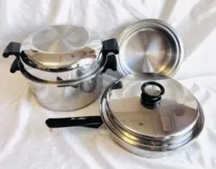 JUKI CookBest ステンレス鍋 2点セット JUKI CookBest ステンレス鍋 2点セット - メルカリ