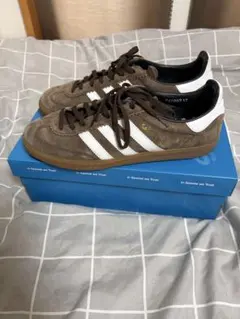 み*ち様 adidas Gazelle スニーカー ブラウン/ホワイト