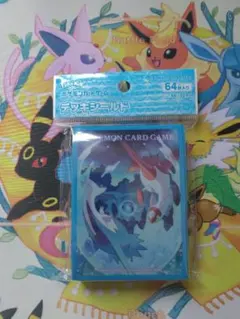 ポケモンカードゲーム デッキシールド ラティアス・ラティオス　青