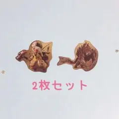 スシロー モンハン ピック　アイルー、アジャラカン(銀冠)