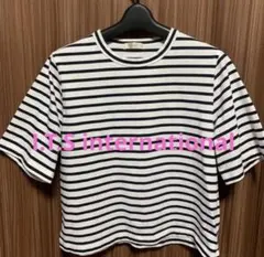 I.T.Sinternational ストライプ 半袖Tシャツのサムネイル