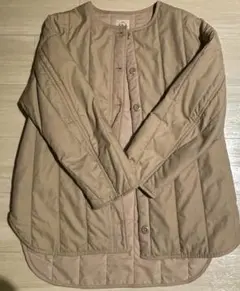 Samansa Mos2 /ベージュ /冬春用/キルティングジャケット