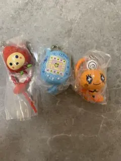 たまごっち　カラフルマルチチャーム　いちごっち　ケーたま　めめっち