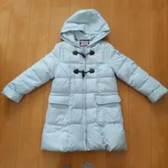 repipi armarioフード付きダウンコート Mサイズライトブルー